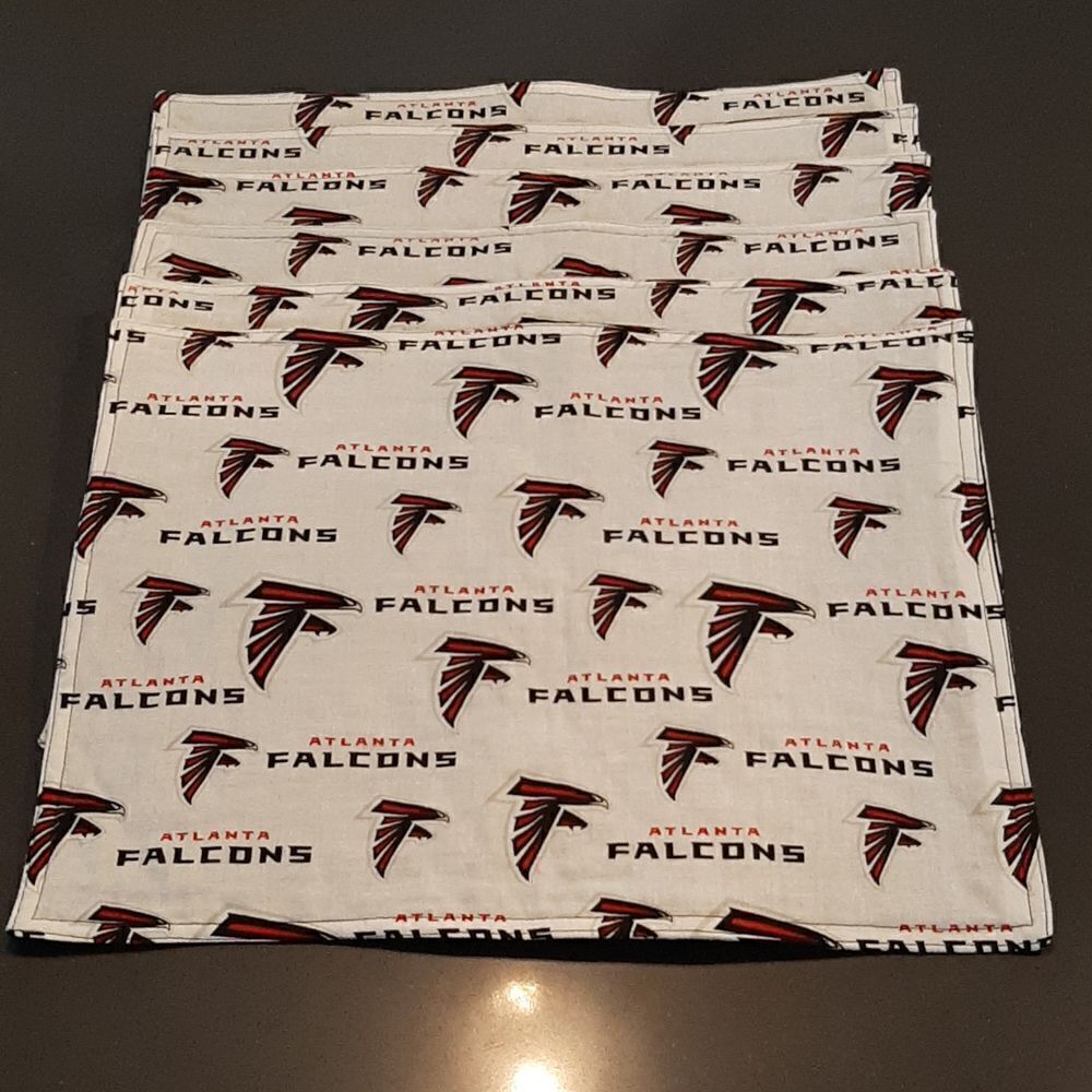 Atlanta Falcons Cloth Place Mats Set of 6